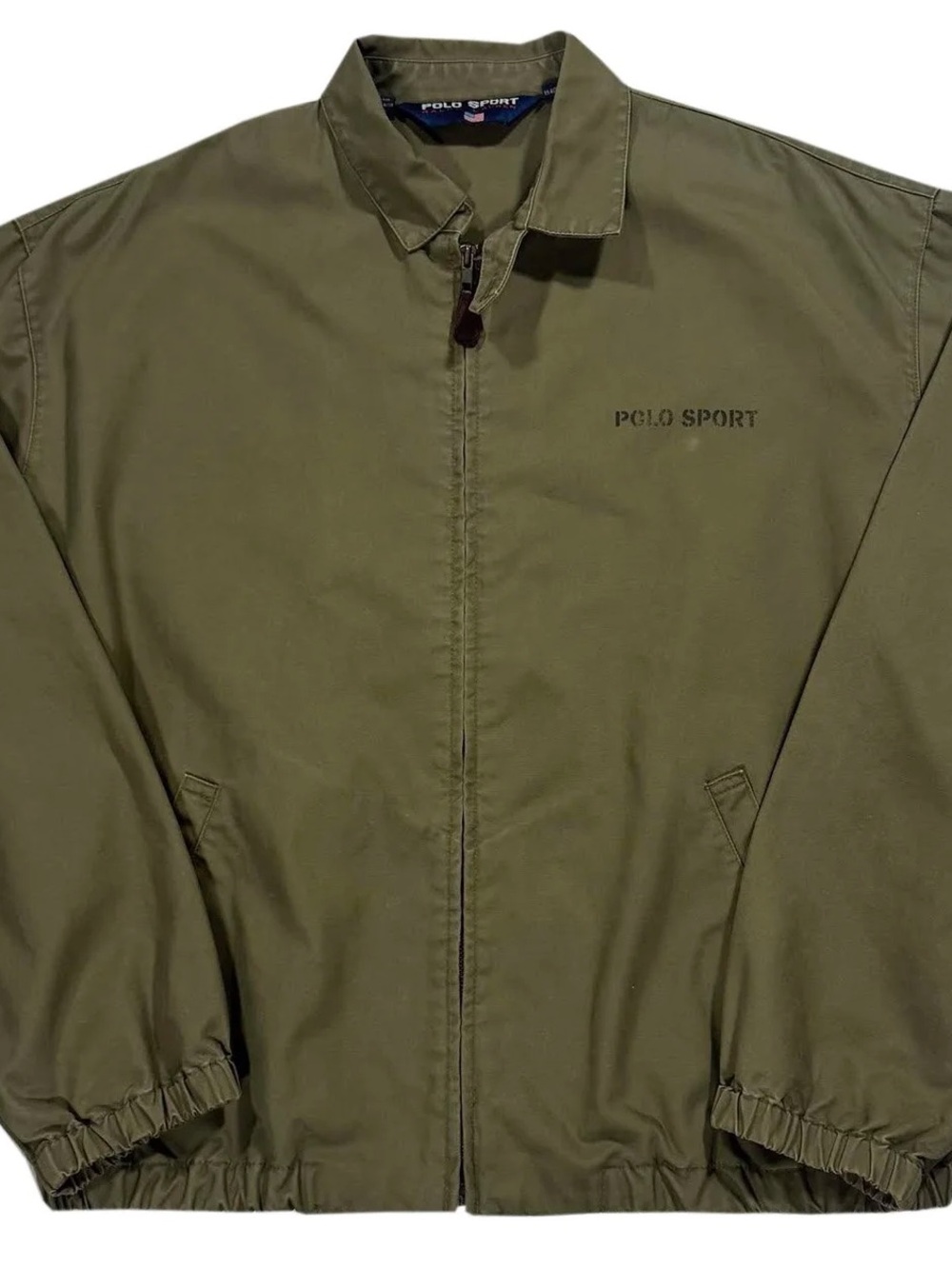 Vintage Polo Sport Ralph Lauren US-67 Olive Jacket (Size L)